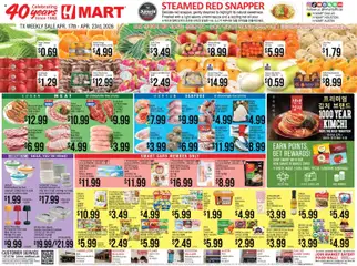 Preview of Hmart weekly ads valid from 17.04.2026