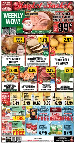 Preview of Market Basket weekly ads valid from 17.12.2025
