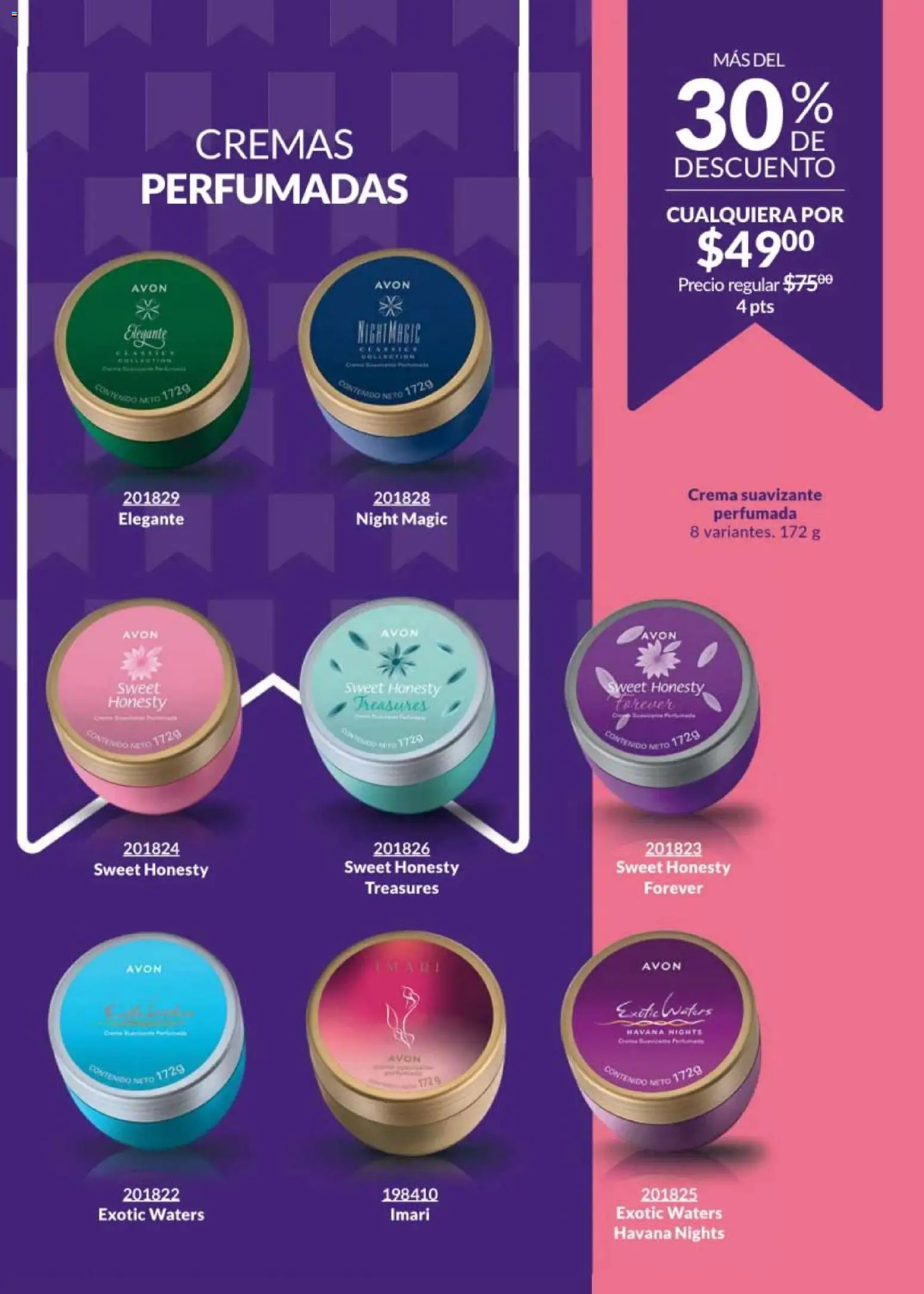 Nuevas ofertas de AVON válidas en toda la República Mexicana desde el 20.02.2026. ¡Encuentra las mejores ofertas en AVON campaña 4 2026! | Página: 113 | Productos: Crema, Suavizante