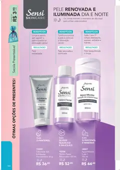Jequiti - Revista 5/2026 - Pré-Visualização do folheto da loja Jequiti, válido de 28.03.2026 | Página: 100 | Produtos: Tônico, Celular, Água micelar, Sabonete