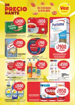 Vista previa Vea - Oferta imPRECIOnante válido desde el 31.03.2026 | Página: 2 | Productos: Frutilla, Polvo, Agua, Yogur