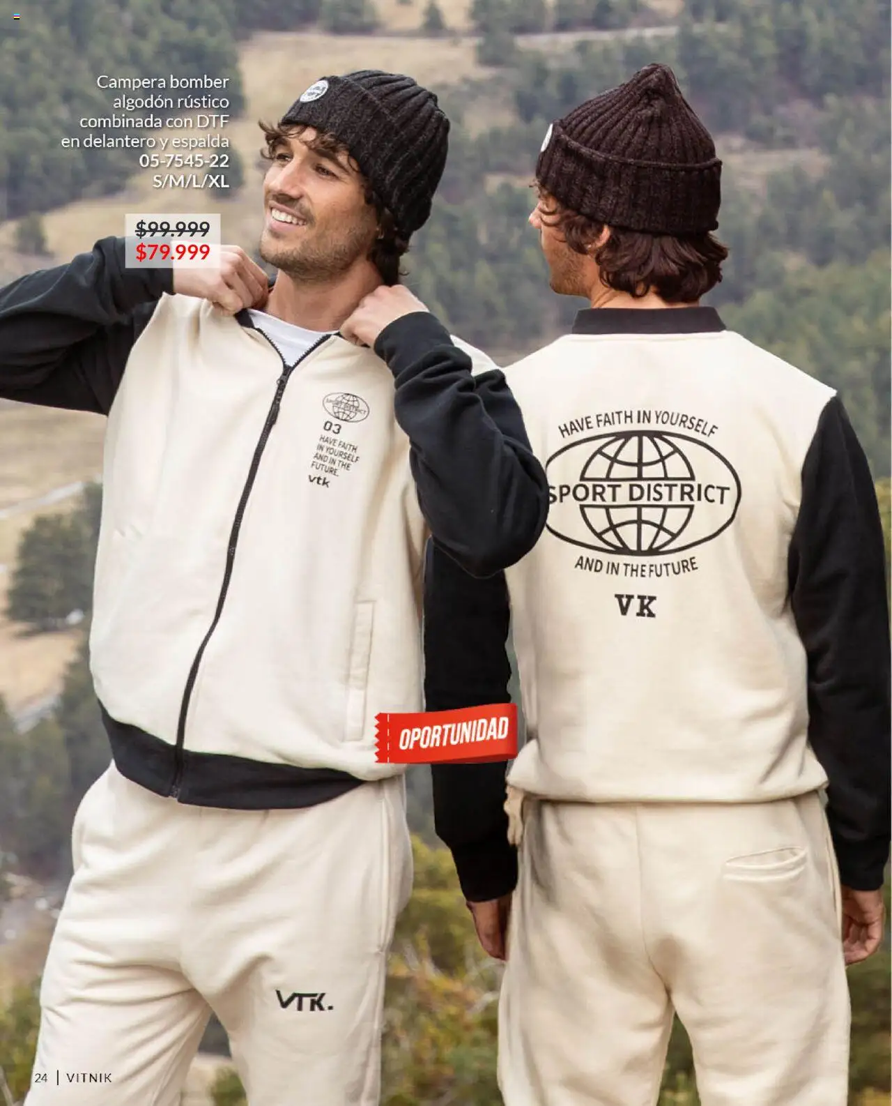 Vitnik catálogo Hombre │ válido desde el 08.08.2025 | Página: 24 | Productos: Algodón, Campera