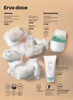 Vista previa de Natura campaña 6 2026, nuevo folleto de la tienda, válido en México a partir del 02.04.2026 | Página: 161 | Productos: Desodorante, Antitranspirante, Ropa, Barra