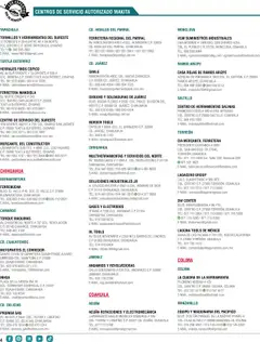 Vista previa de Makita - Catálogo, nuevo folleto de la tienda, válido en México a partir del 04.09.2025 | Página: 4 | Productos: Col, Sierra