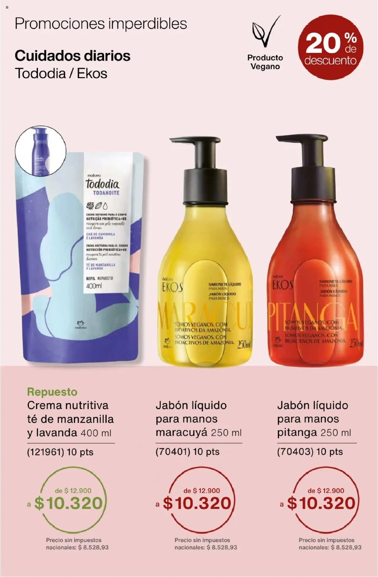 Natura - Catálogo Ciclo 15 │ válido desde el 01.10.2025 | Página: 37 | Productos: Jabón líquido, Jabón, Té, Crema