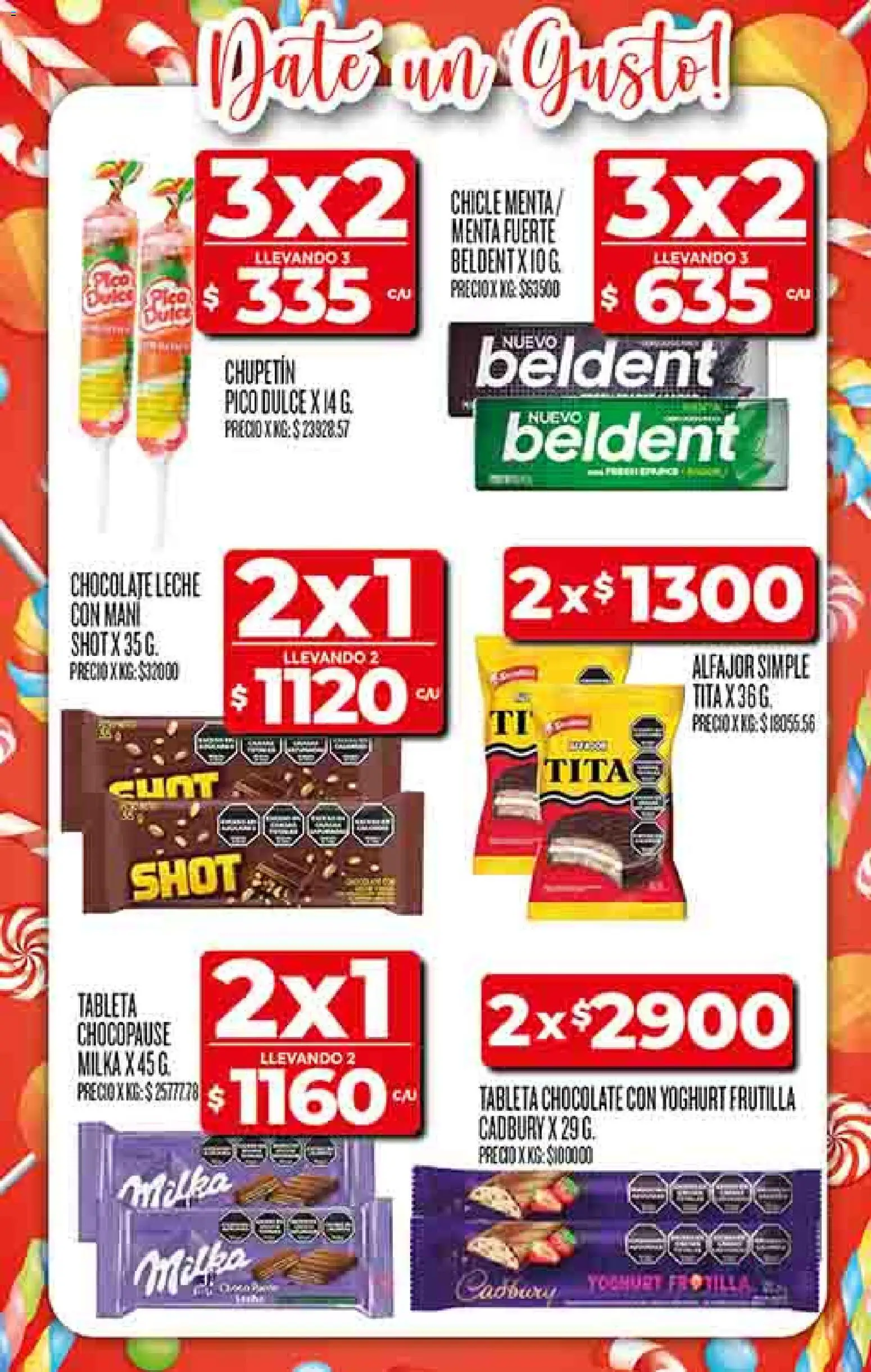 Supermercado DIA Ofertas │ válido desde el 22.10.2025 | Página: 17 | Productos: Tableta, Frutilla, Mani, Alfajor