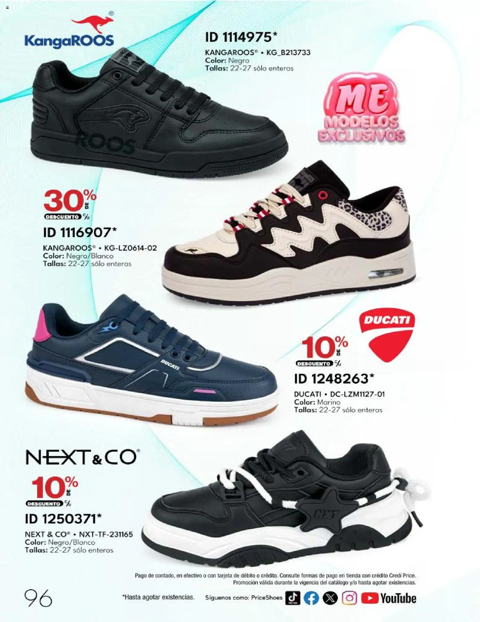 Nuevas ofertas de Price Shoes válidas en toda la República Mexicana desde el 20.03.2026. ¡Encuentra las mejores ofertas en Price Shoes catálogo 10 Pagos Sin Intereses! | Página: 96