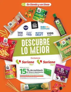 Vista previa de Soriana Descubre lo mejor Súper Nacional, nuevo folleto de la tienda, válido en México a partir del 26.03.2026