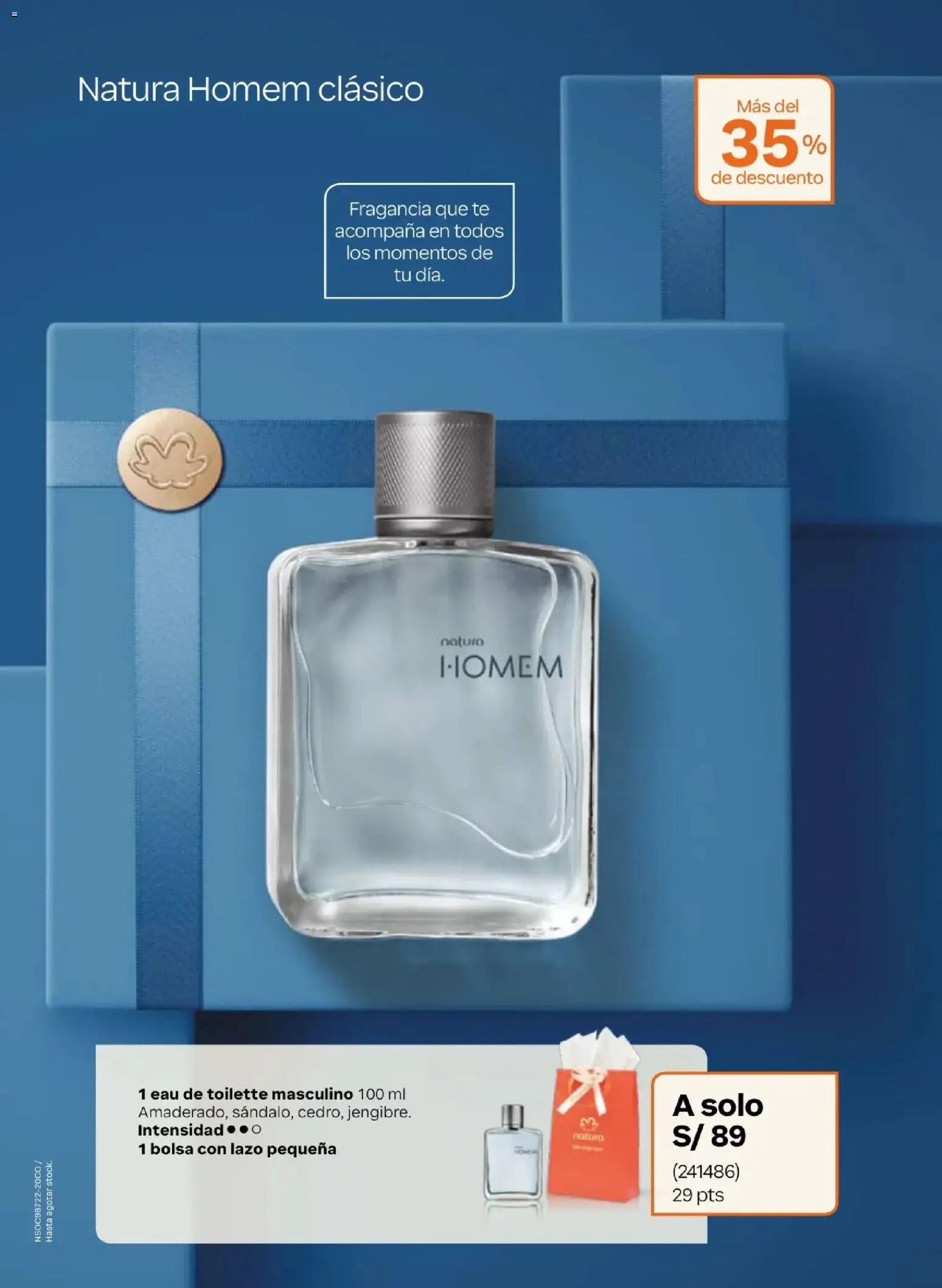 Catálogo Natura válido desde 10.03.2026 | Página: 49 | Productos: Té, Bolsa, Fragancia, EAU de Toilette