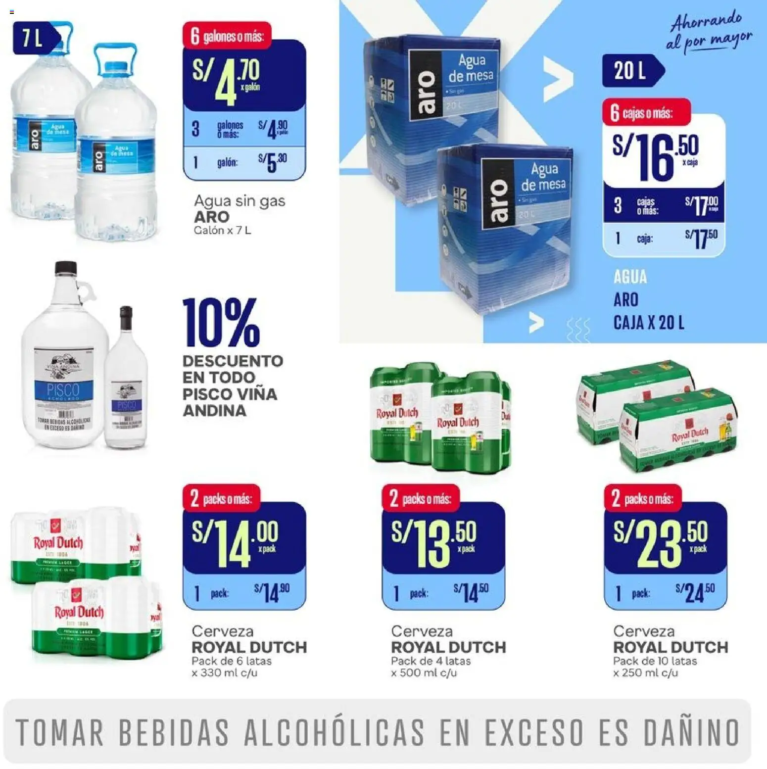 Catálogo Makro válido desde 22.02.2026 | Página: 7 | Productos: Mesa, Caja, Cerveza