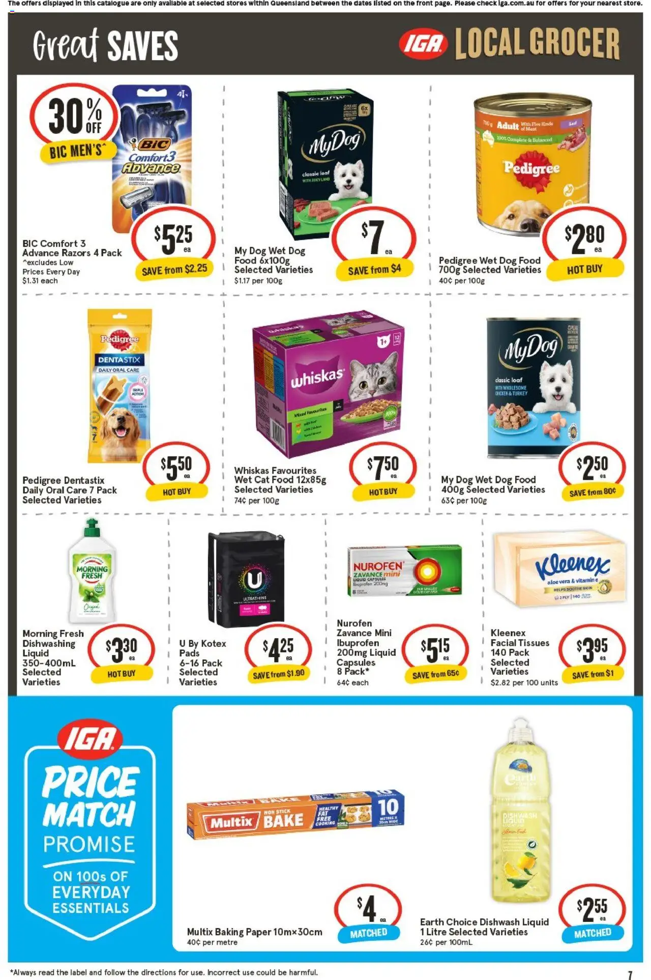 IGA catalogue - valid from 22.10.2025 | Page: 7 | Products: Meat, Dog food, Turkey, Vitamin