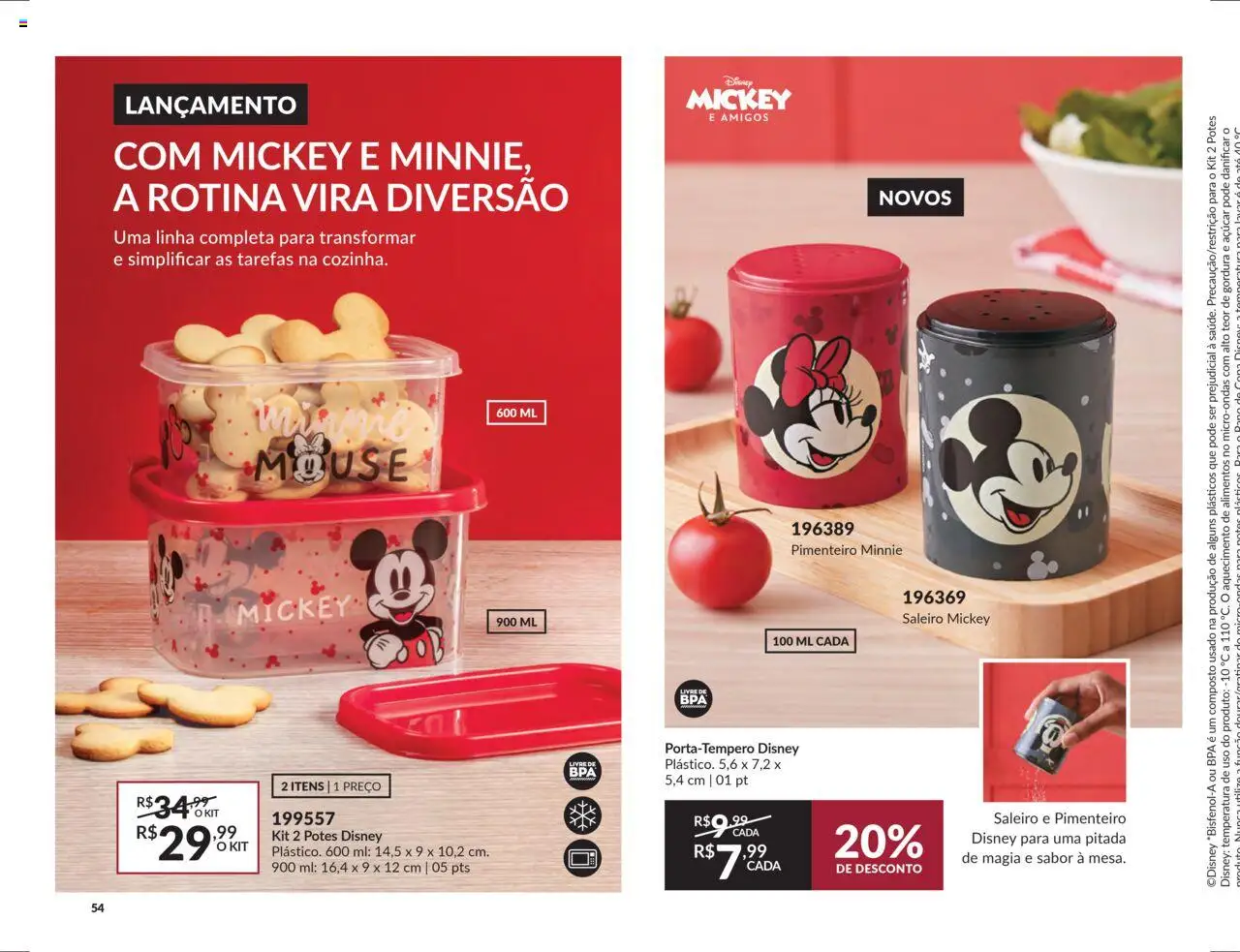 Avon Folheto - válido de 16.06.2025 | Página: 54 | Produtos: Microondas, Açúcar, Potes, Mouse