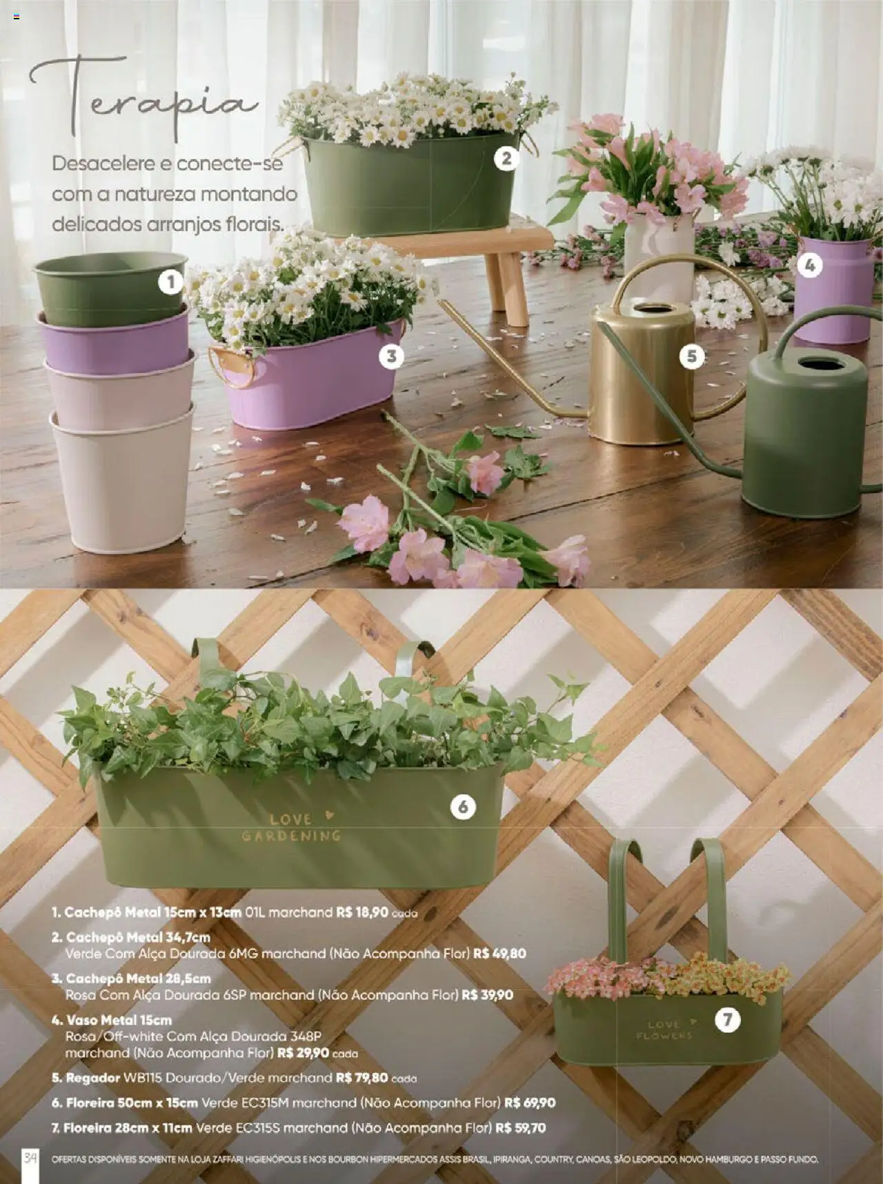 Zaffari Folheto - válido de 09.06.2025 | Página: 34 | Produtos: Vaso, Bourbon