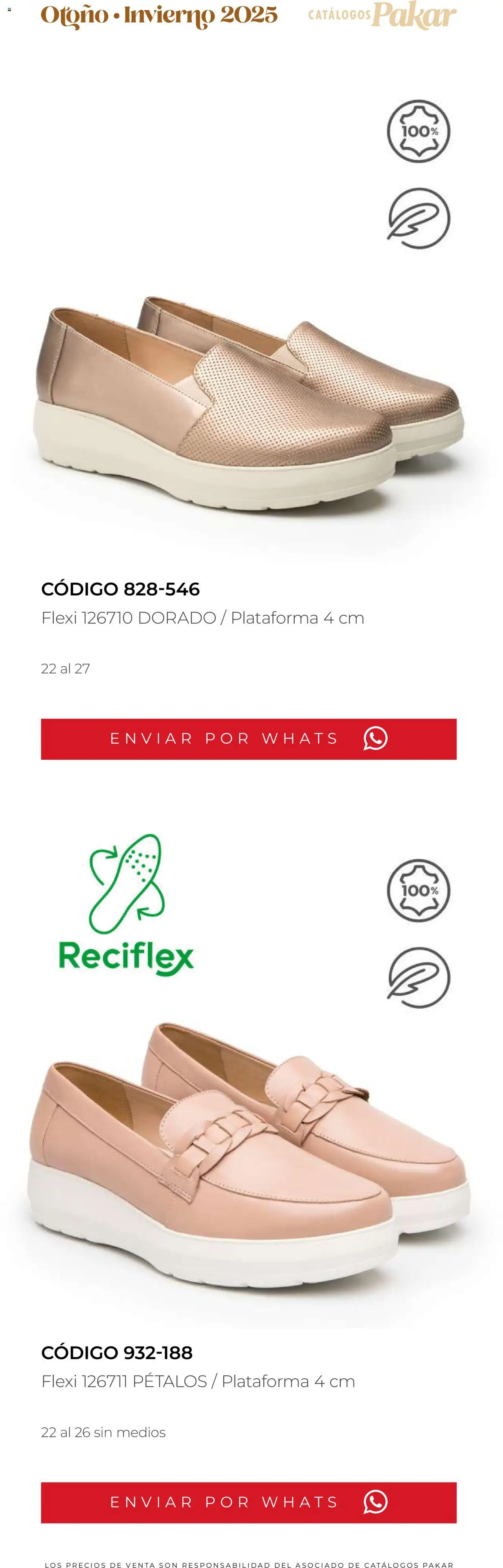Nuevas ofertas de SC Pakar válidas en toda la República Mexicana desde el 10.10.2025. ¡Encuentra las mejores ofertas en SC Pakar - Catálogo Flexi otoño / invierno! | Página: 108