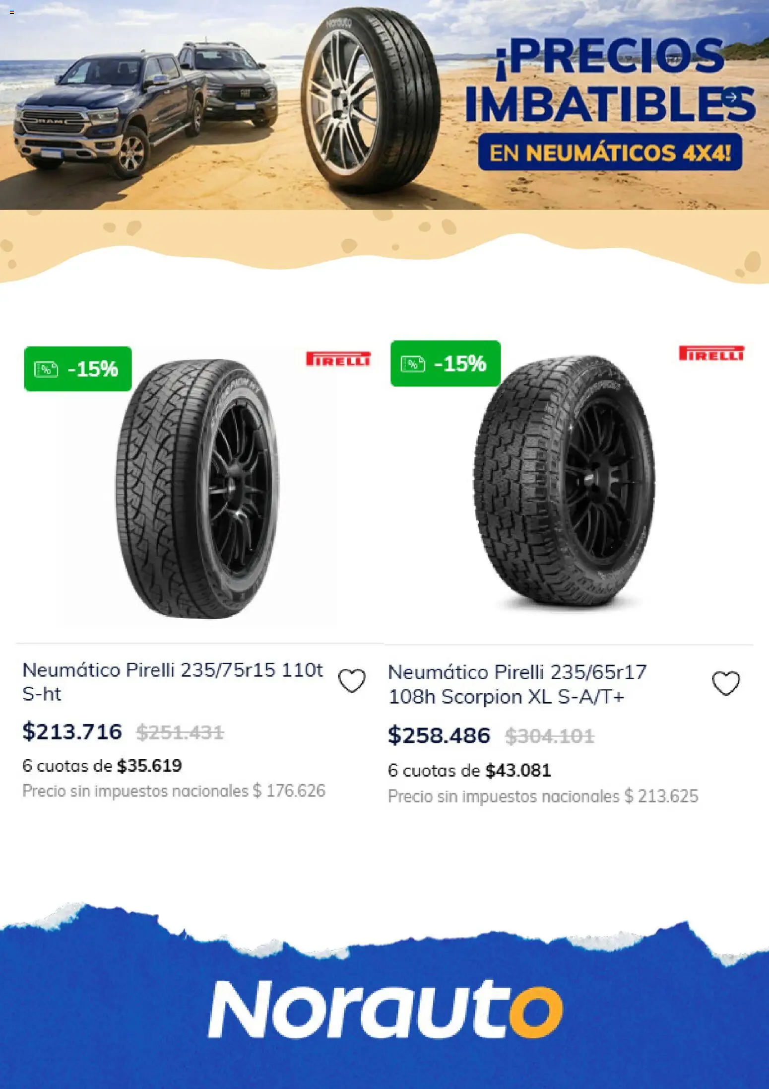 Norauto catálogo │ válido desde el 16.01.2026 | Página: 2 | Productos: Neumáticos
