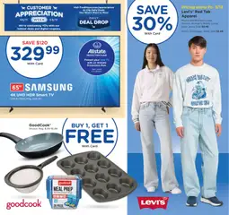 Preview of Fred Meyer weekly ads valid from 11.03.2026 | Page: 4 | Products: Clip, Jeans, Tv