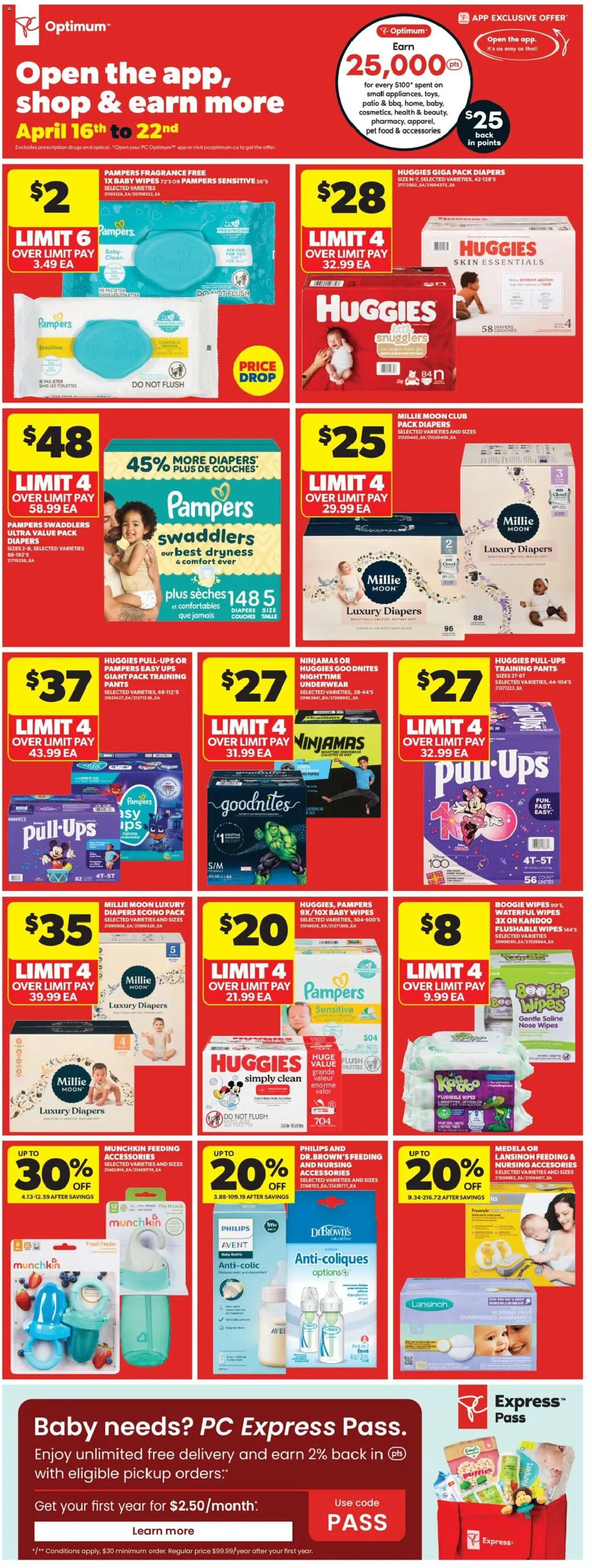 Real Canadian Superstore flyer valid from 16.04.2026 | Page: 21 | Products: PC, Fragrance, Pants, Underwear