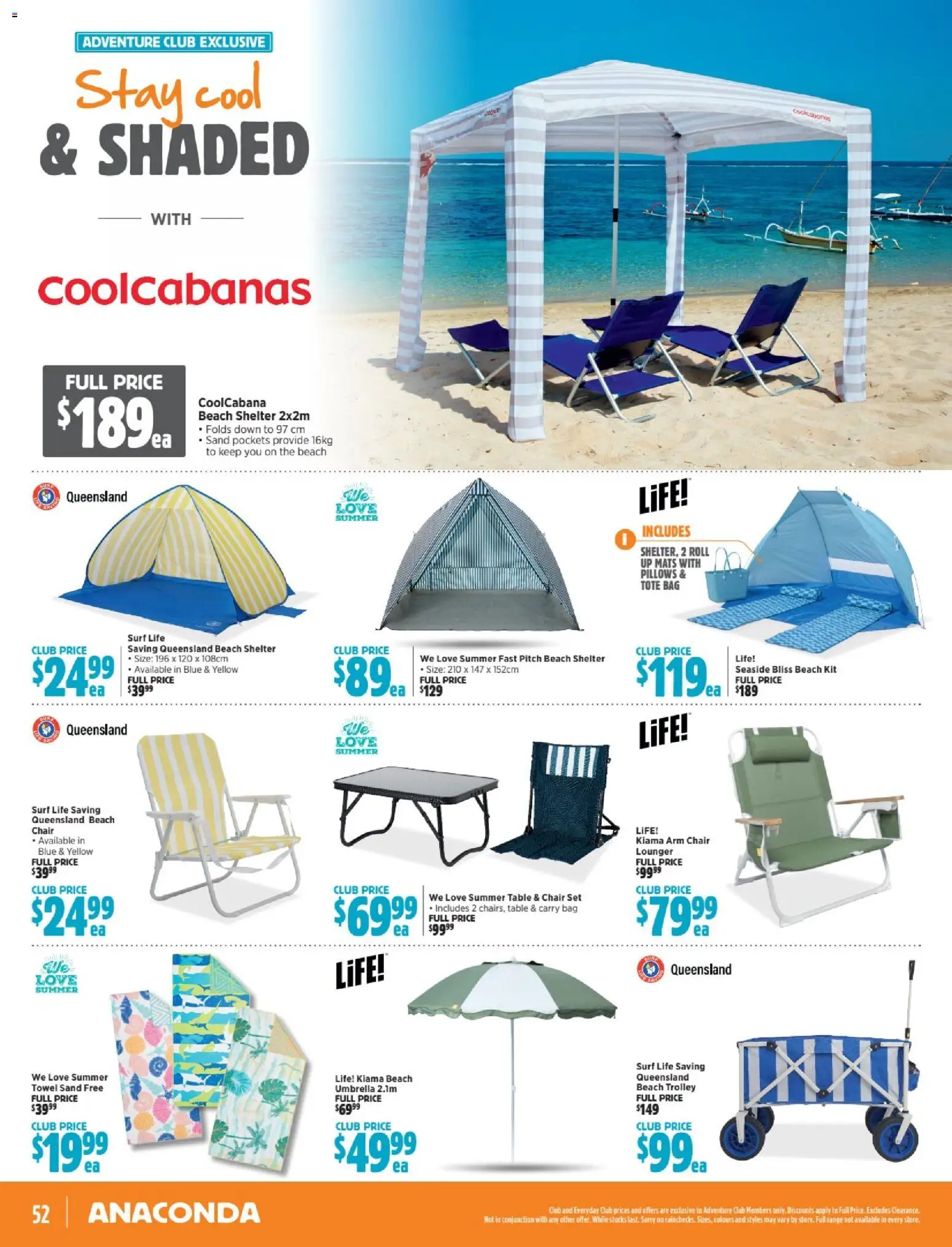 Anaconda catalogue - valid from 03.12.2025 | Page: 52 | Products: Chair, Trolley, Umbrella, Bag