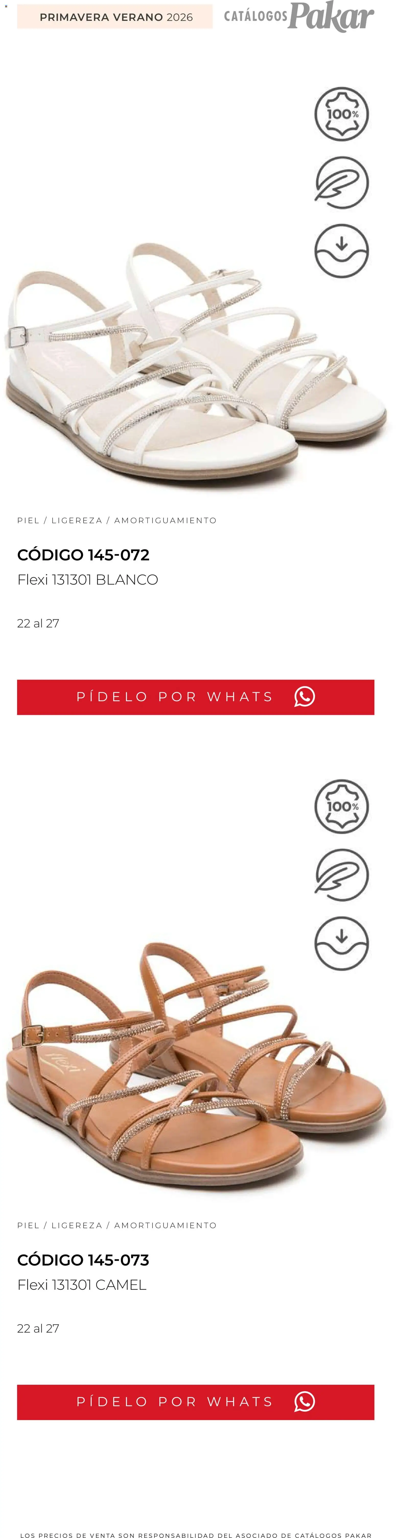 Nuevas ofertas de SC Pakar válidas en toda la República Mexicana desde el 04.03.2026. ¡Encuentra las mejores ofertas en SC Pakar catálogo Flexi PV26! | Página: 4