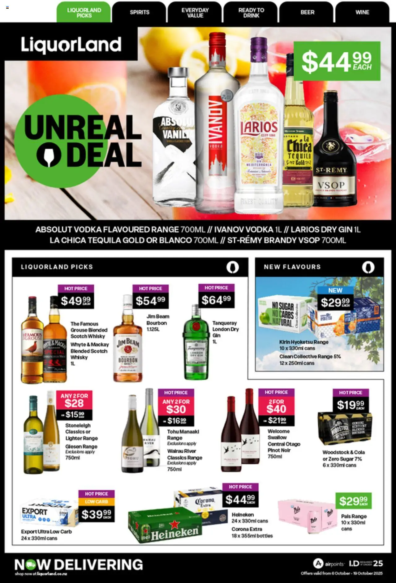 Liquorland catalogue from 06.10.2025 | Page: 1