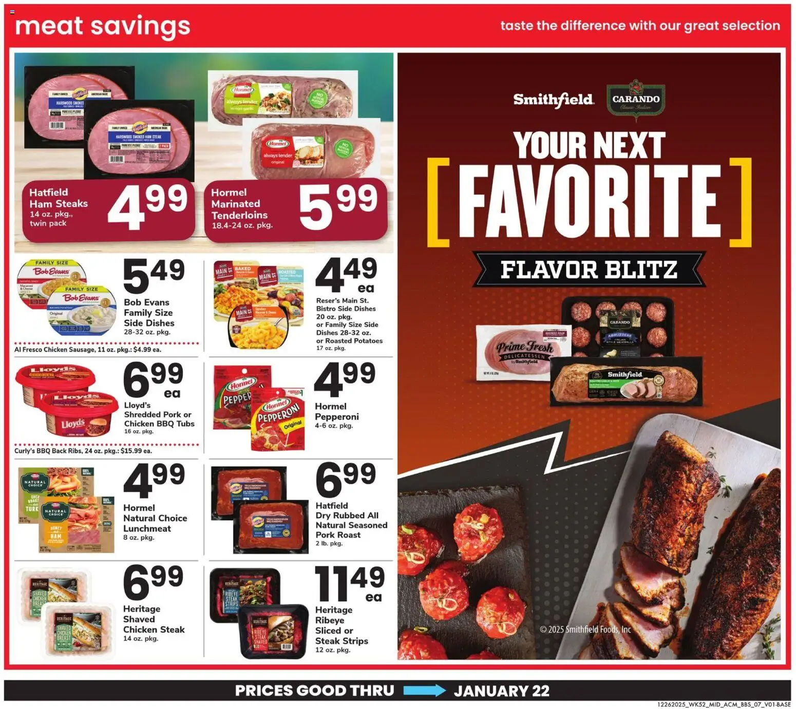 Acme - Big Book of Savings - valid from 26.12.2025 | Page: 7 | Products: Ham, Pork, Pepper, Garlic