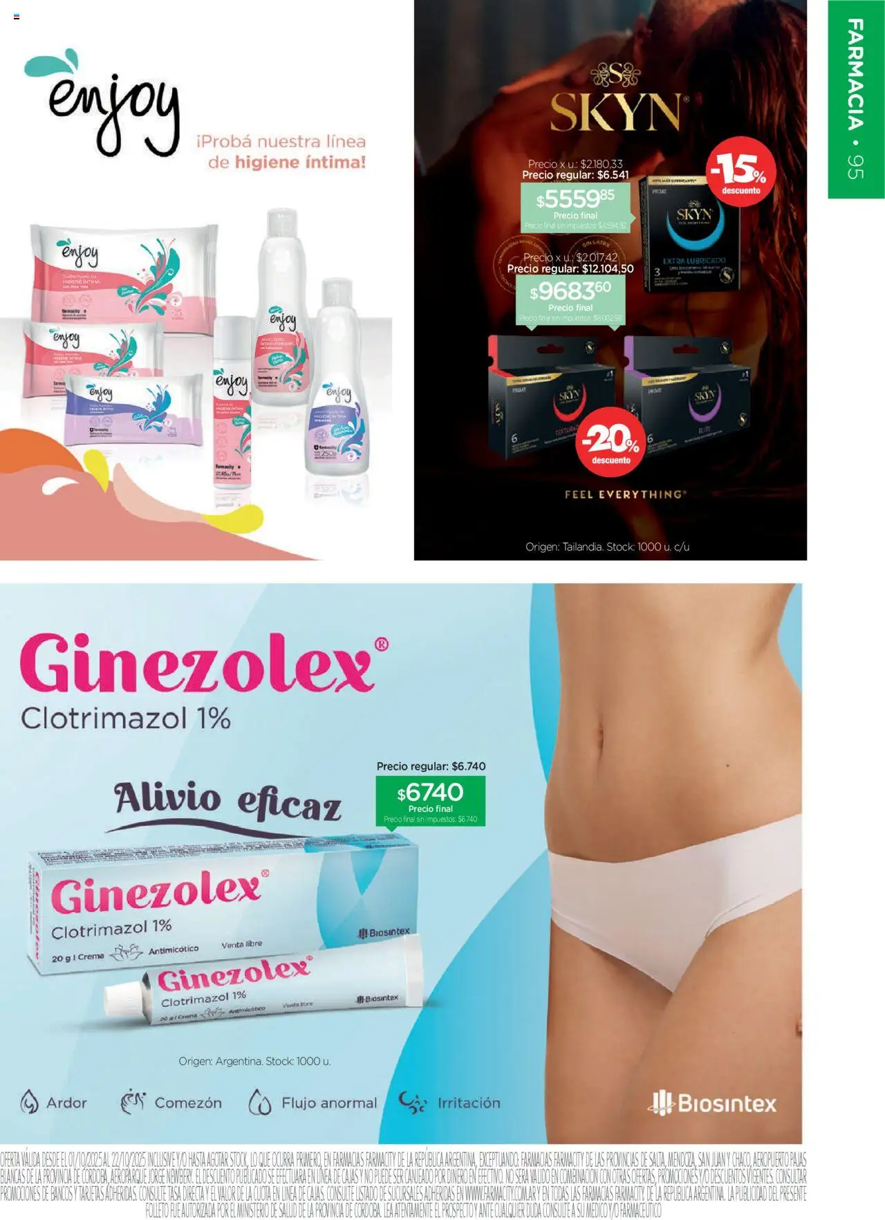 Farmacity catálogo │ válido desde el 01.10.2025 | Página: 95 | Productos: Crema