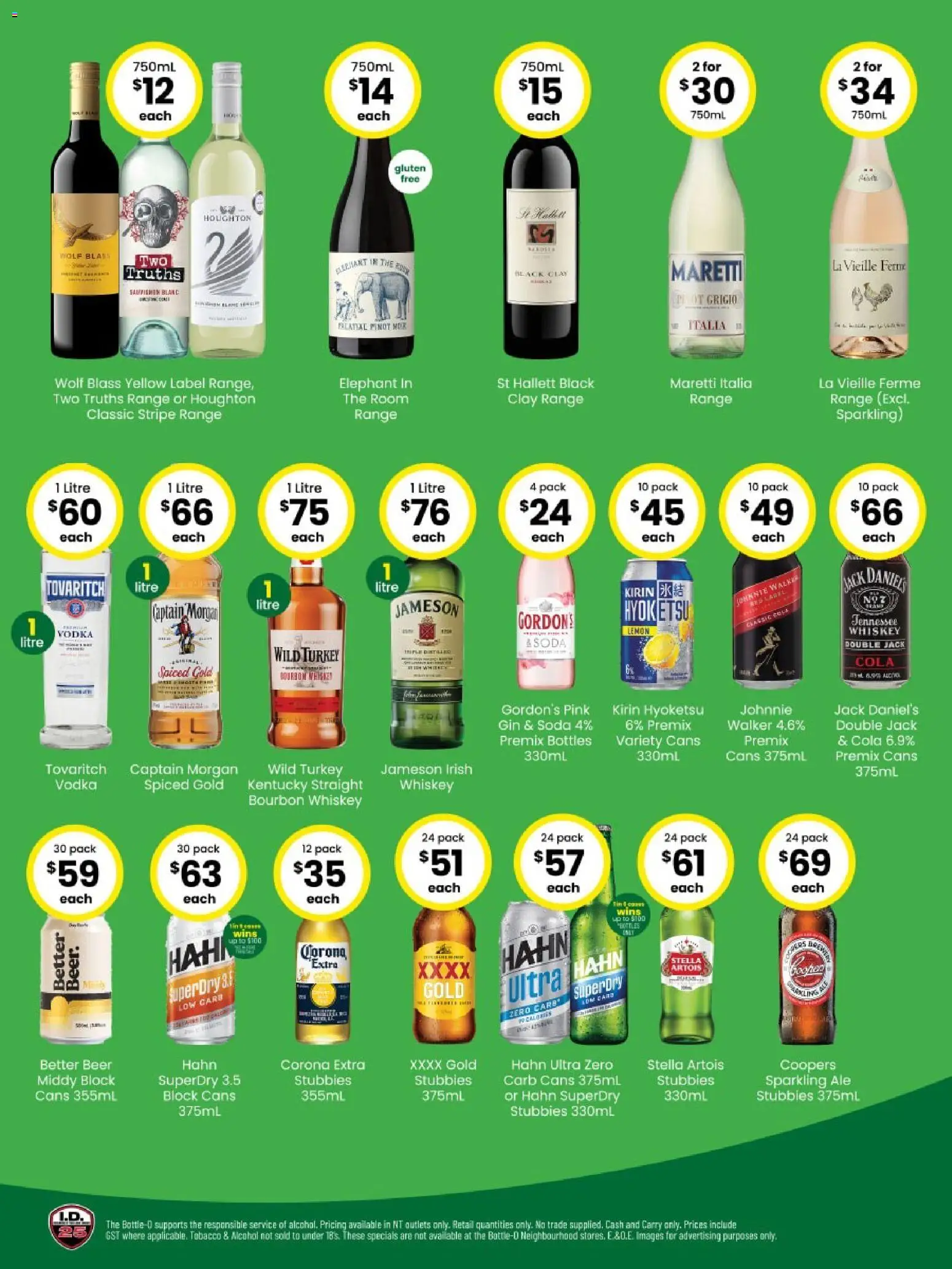 The Bottle-O catalogue - valid from 05.01.2026 | Page: 2 | Products: Gin, Lemon, Turkey, Clay