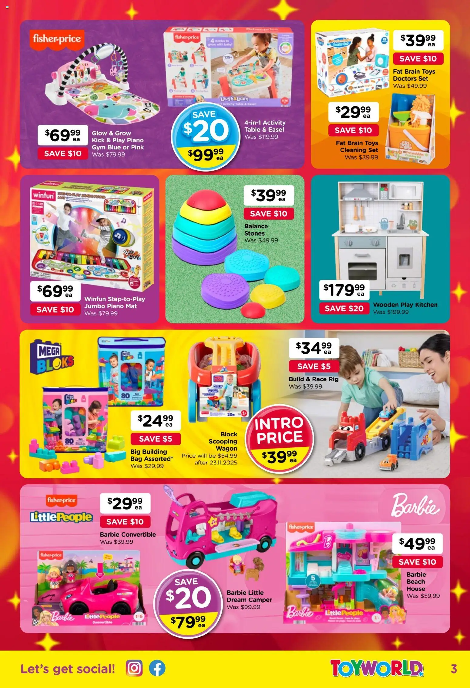 Toyworld catalogue - valid from 05.11.2025 | Page: 3 | Products: Table, Stones, Bag
