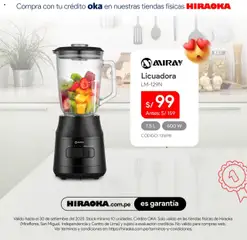 Catálogo Hiraoka válido desde 11.09.2025 | Página: 5 | Productos: Licuadora
