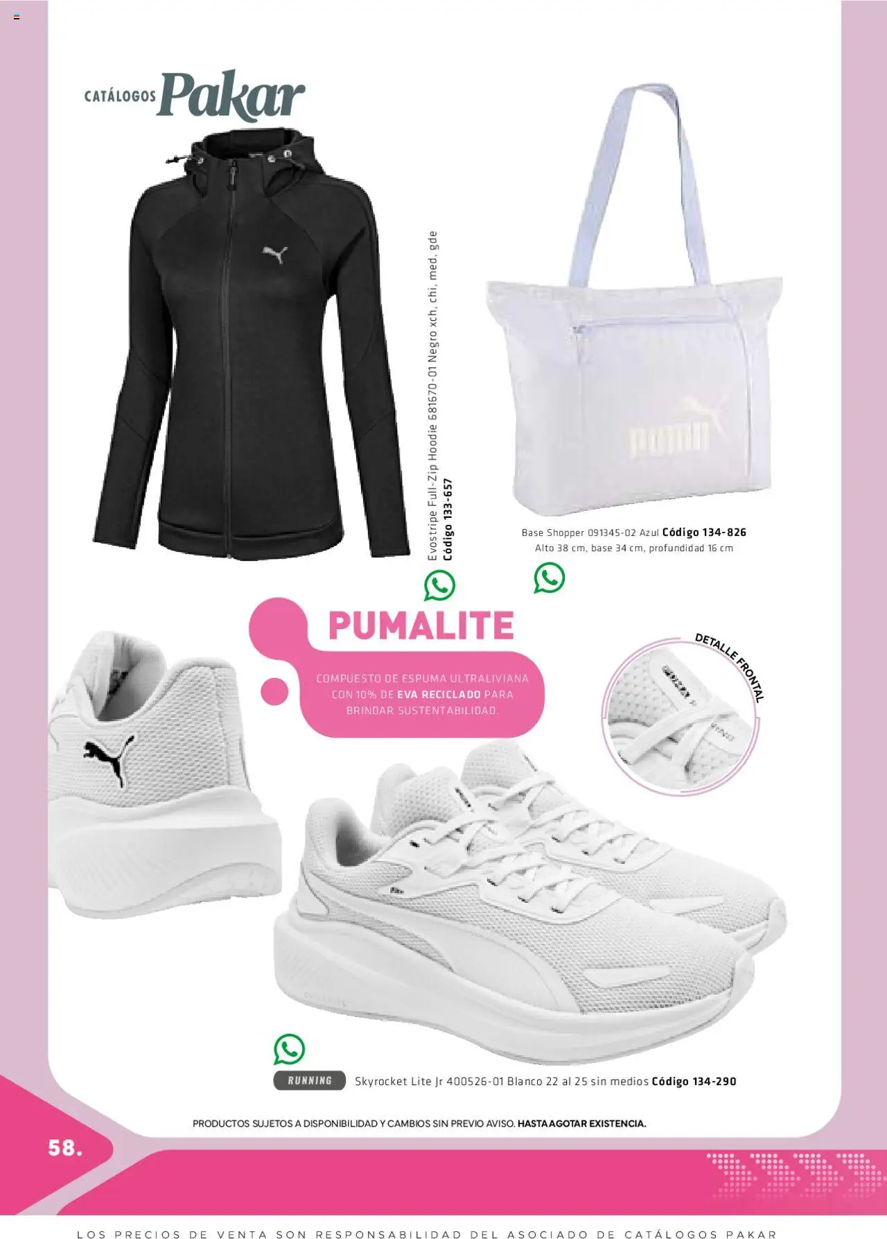 Nuevas ofertas de SC Pakar válidas en toda la República Mexicana desde el 06.03.2025. ¡Encuentra las mejores ofertas en SC Pakar catálogo Women! | Página: 58 | Productos: Espuma