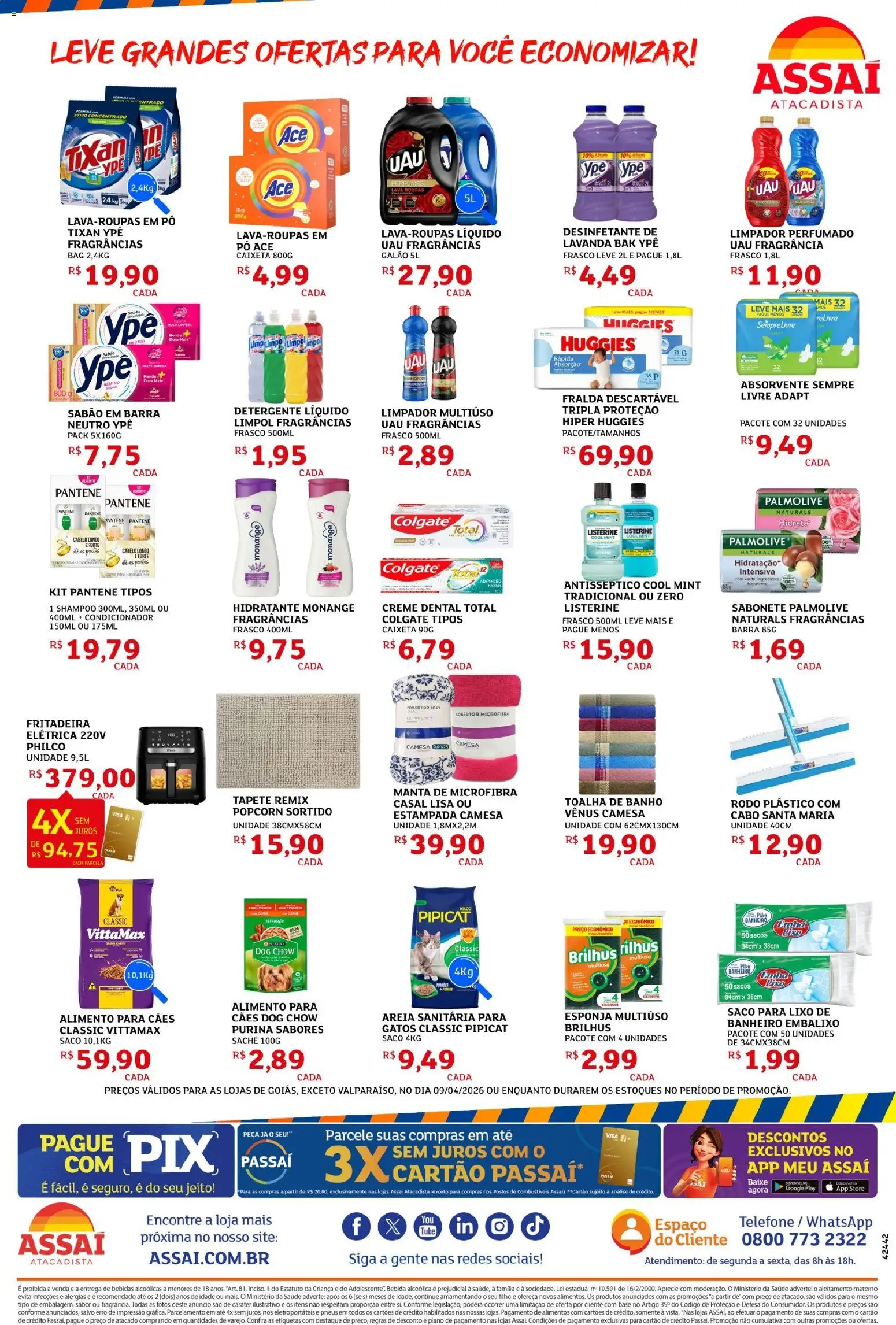 Assaí Atacadista Folheto - válido de 09.04.2026 | Página: 4