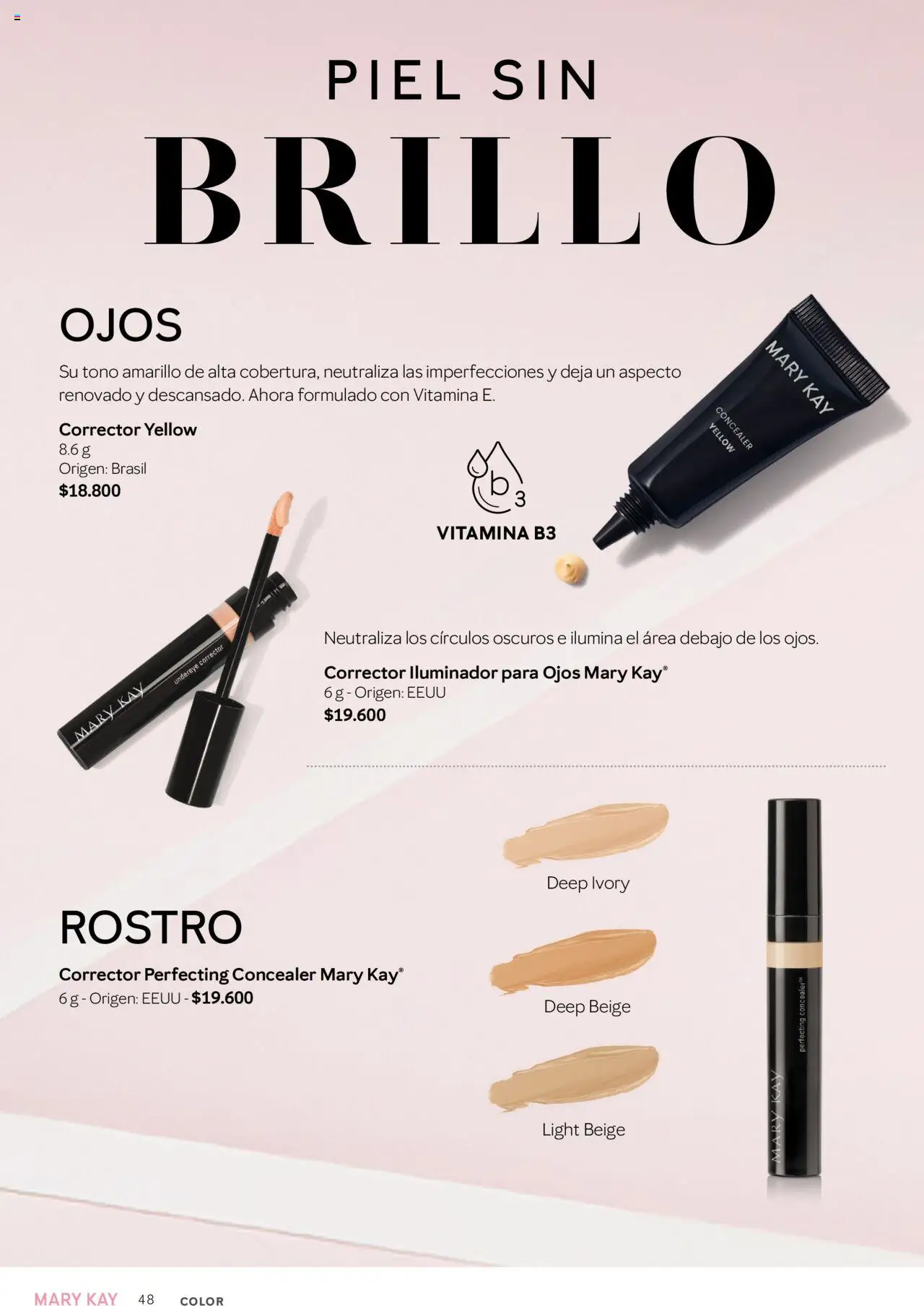 Mary Kay catálogo │ válido desde el 04.04.2025 | Página: 48 | Productos: Iluminador, Brillo