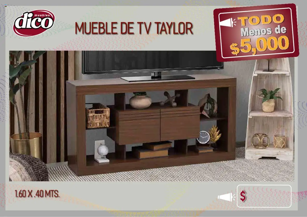 Nuevas ofertas de Muebles Dico válidas en toda la República Mexicana desde el 12.02.2025. ¡Encuentra las mejores ofertas en Muebles Dico catálogo Todo Menos! | Página: 53