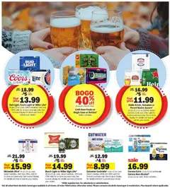 Preview of Meijer weekly ads valid from 05.11.2025 | Page: 24 | Products: Wine, Beer, Shorts