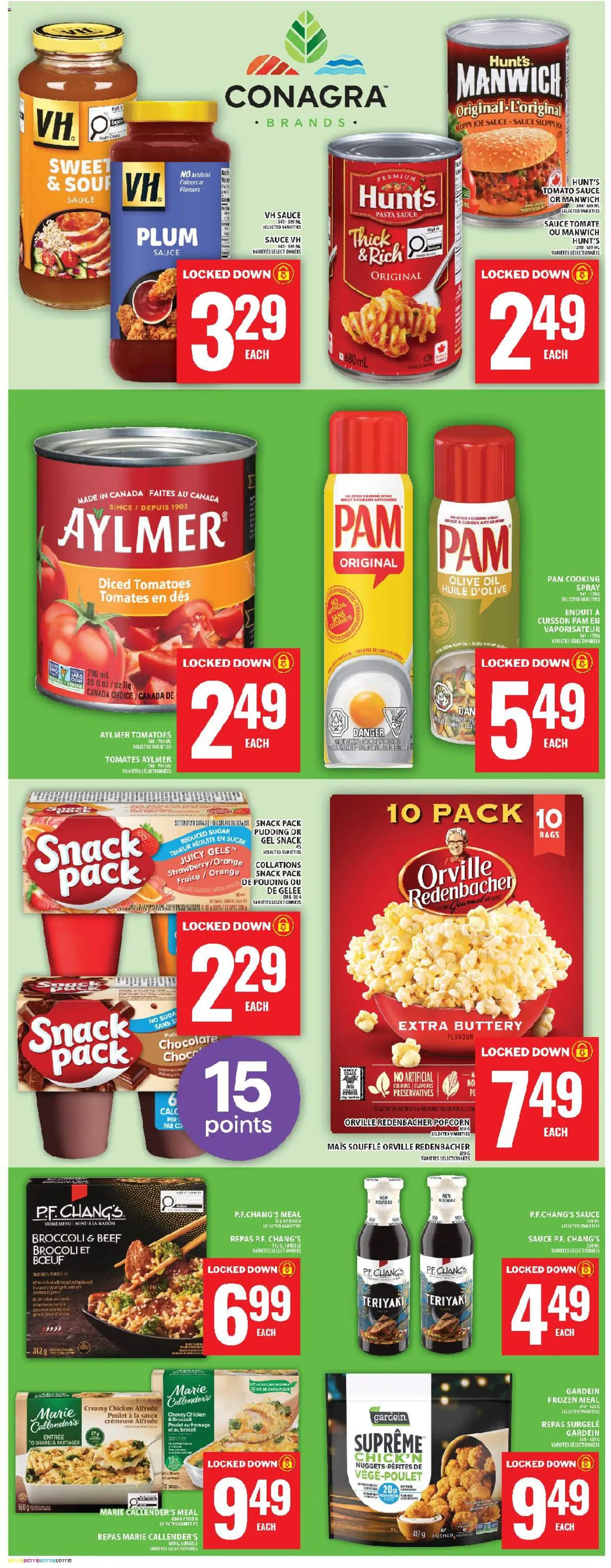 Food Basics flyer valid from 12.03.2026 | Page: 14 | Products: Pasta, Oil, Chicken, Tomatoes