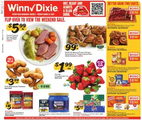 Preview of Winn Dixie weekly ads valid from 04.03.2026