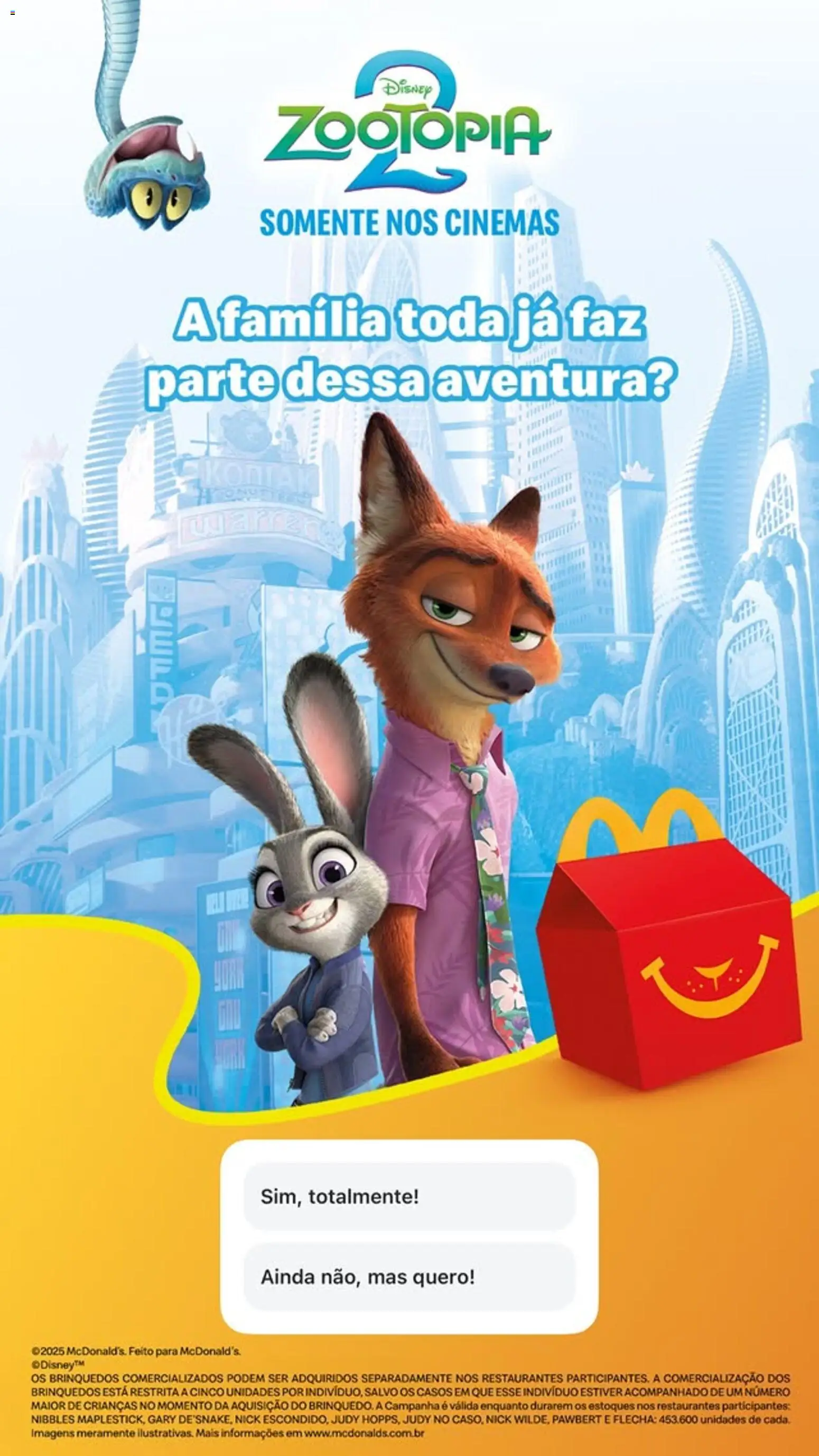 McDonald’s Folheto - válido de 12.12.2025 | Página: 1