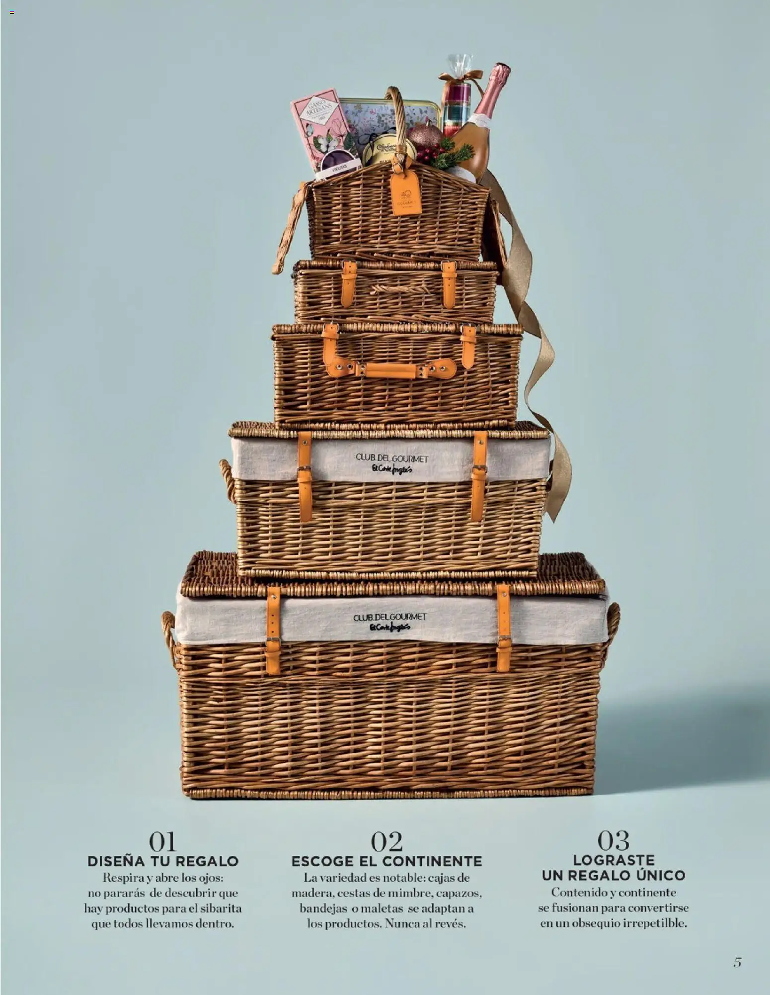 Nuevas ofertas de El Corte Inglés válidas en toda la República Mexicana desde el 19.11.2025. ¡Encuentra las mejores ofertas en El Corte Inglés catálogo El Placer De Regalar! | Página: 5