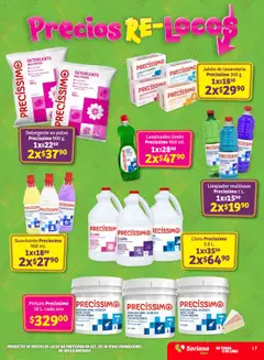 Nuevas ofertas de Soriana válidas en toda la República Mexicana desde el 17.07.2025. ¡Encuentra las mejores ofertas en Soriana - Julio Regalado Híper Nacional! | Página: 17