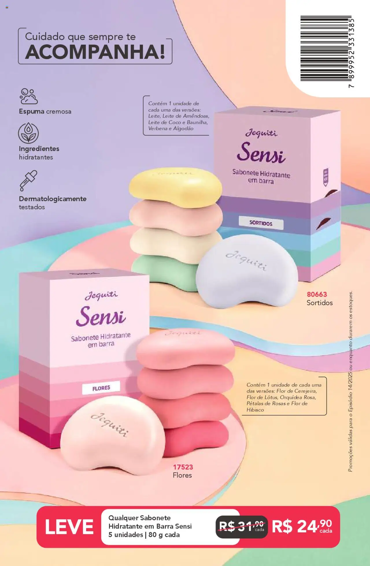 Jequiti Folheto - válido de 03.10.2025 | Página: 100 | Produtos: Coco, Flores, Algodão, Leite de coco