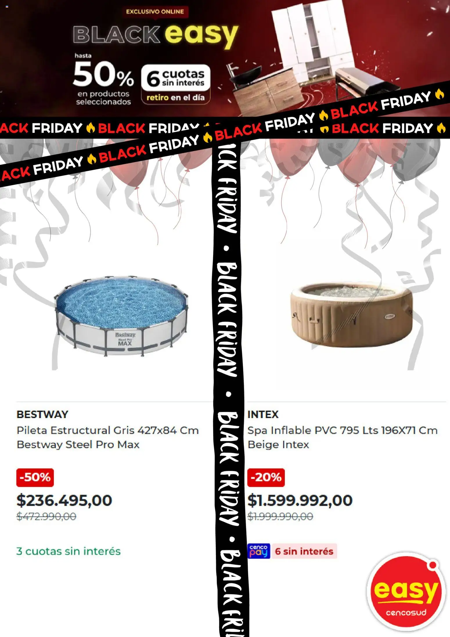 Easy Black Friday │ válido desde el 28.11.2025 | Página: 5 | Productos: Pileta