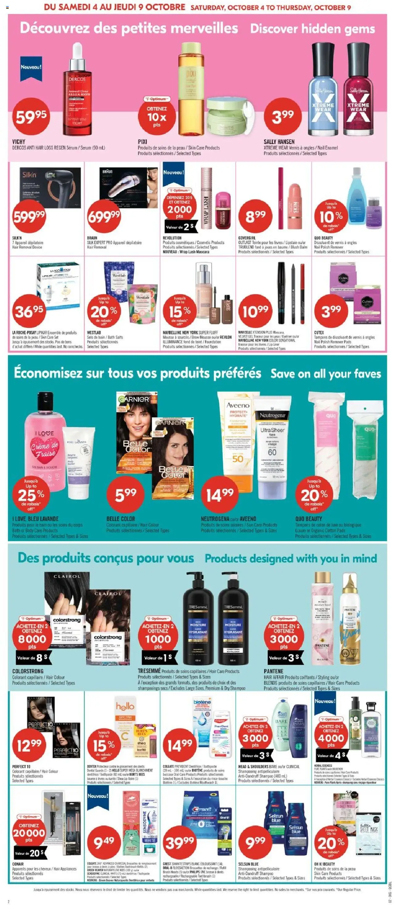 Pharmaprix flyer valid from 04.10.2025 | Page: 18 | Products: Blush, Mascara, Shampoo, Mask