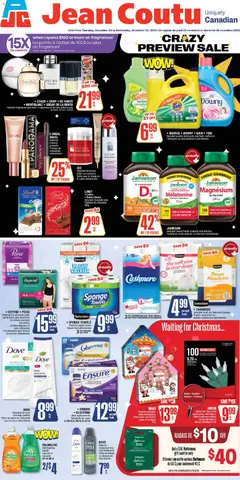 Preview of Jean Coutu Black Friday Flyer from shop Jean Coutu valid from 20.11.2025