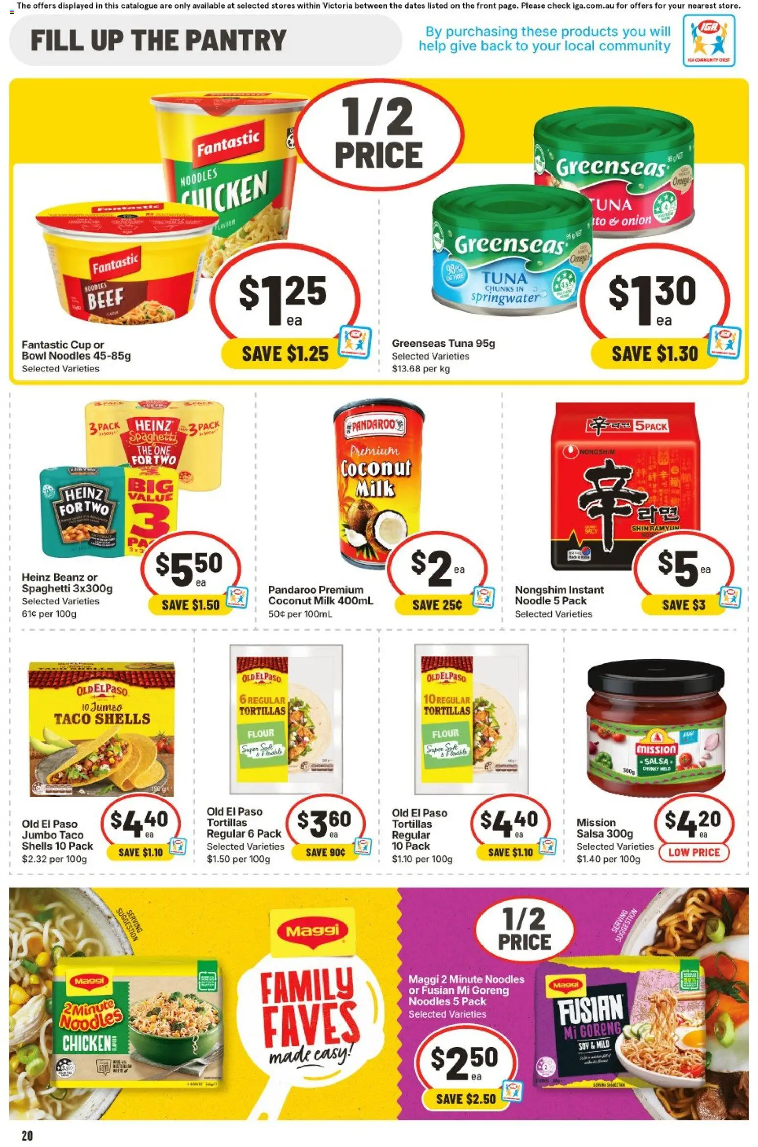 IGA catalogue - valid from 21.01.2026 | Page: 17 | Products: Butter, Honey, Nutella, Oats