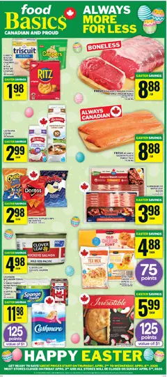 Preview of Food Basics weekly flyer / circulaire from shop Food Basics valid from 02.04.2026