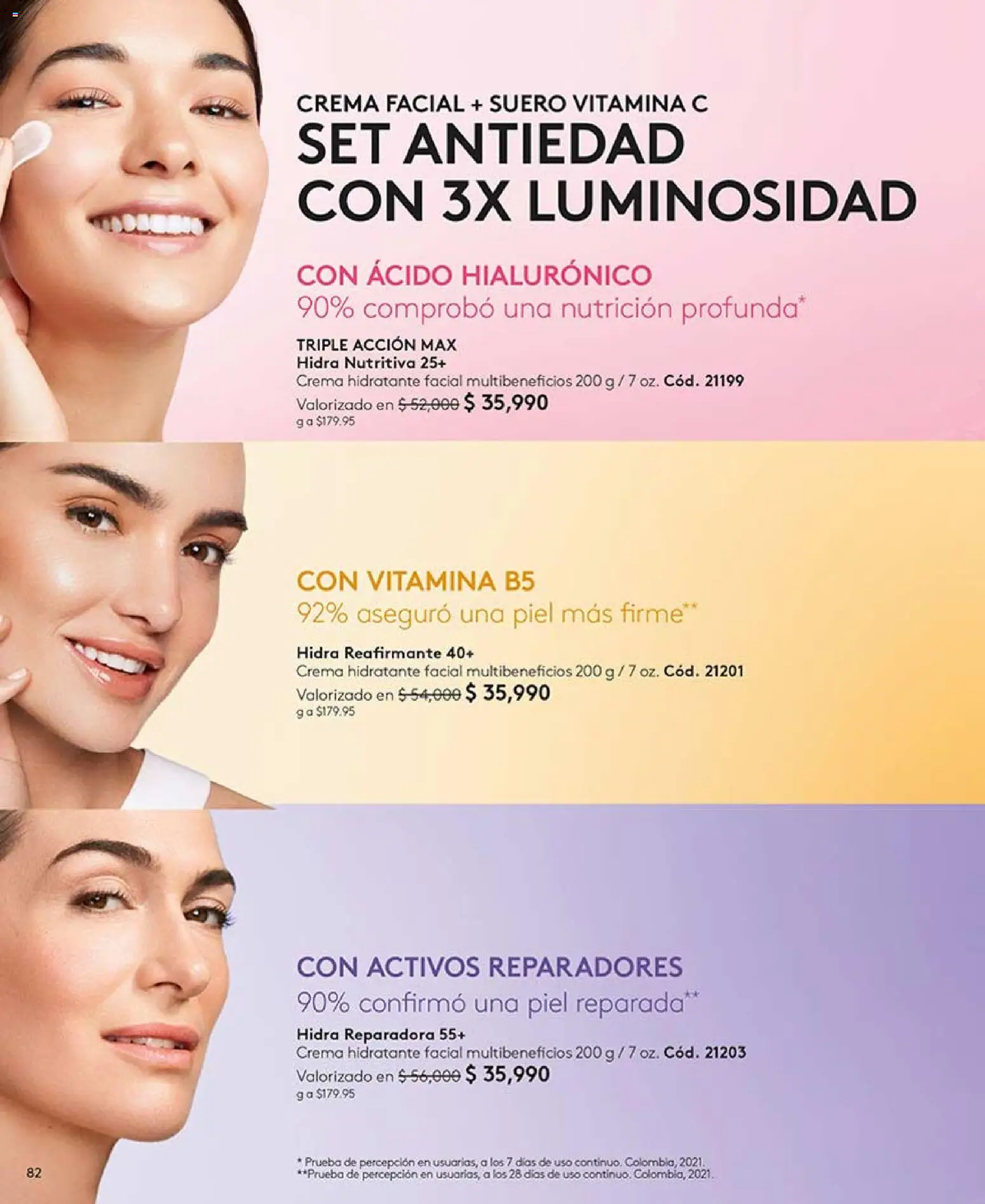 Ésika revista - valida desde el 13.03.2026 | Página: 82 | Productos: Crema