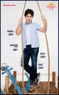 Vista previa de Del Sol y Woolworth catálogo Luce la Primavera, nuevo folleto de la tienda, válido en México a partir del 26.02.2026 | Página: 27