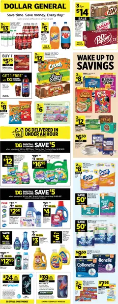 Preview of Dollar General weekly ads valid from 22.02.2026