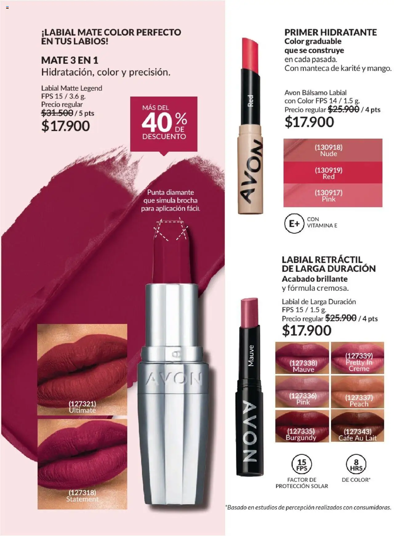 Avon revista - valida desde el 01.08.2025 | Página: 55 | Productos: Bálsamo, Brocha, Mango, Café