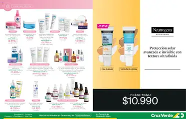 Cruz Verde Descuentos válido desde el 01.01.2026 | Página: 4 | Productos: Contorno, Protector solar, Crema, Serum